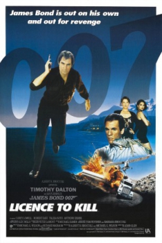 poster 007 16: Con licencia para matar&nbsp;&nbsp;(1989)