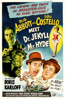 poster Abbott y Costello contra el Dr. Jekyll y Mr. Hyde