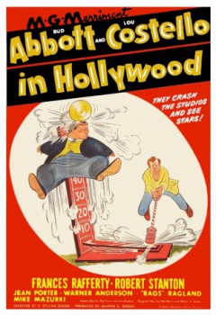 poster Abbott y Costello en Hollywood&nbsp;&nbsp;(1945)