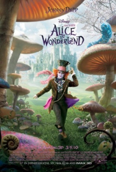 poster Alicia en el país de las maravillas&nbsp;&nbsp;(2010)