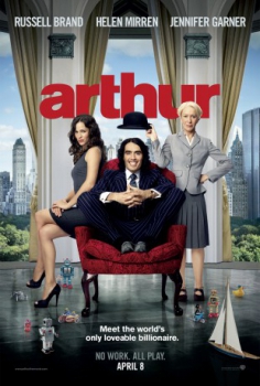 poster Arthur, Millonario irresistible&nbsp;&nbsp;(2011)