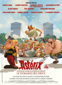 poster Astérix y la residencia de los dioses&nbsp;&nbsp;(2014)