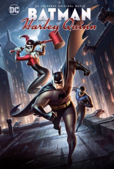 poster Batman y Harley Quinn