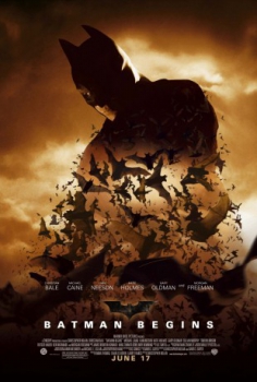 poster Batman 5: Batman inicia&nbsp;&nbsp;(2005)