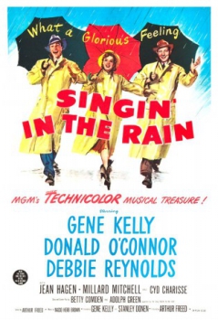 poster Cantando bajo la lluvia&nbsp;&nbsp;(1952)