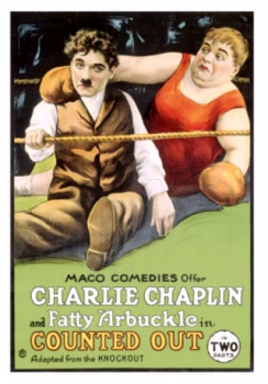 poster Charlot Árbitro de boxeo&nbsp;&nbsp;(1914)