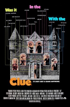 poster CLue: EL castillo del misterio&nbsp;&nbsp;(1985)