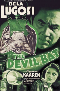 poster El murciélago diabólico&nbsp;&nbsp;(1940)