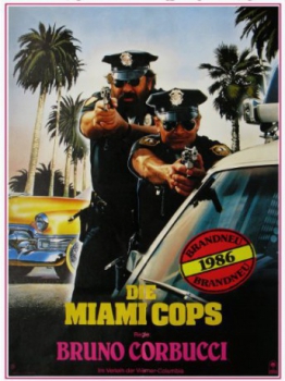 poster Dos superpolicías en Miami&nbsp;&nbsp;(1985)
