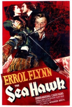 poster El halcón de los mares&nbsp;&nbsp;(1940)