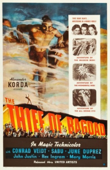 poster El ladron de Bagdad&nbsp;&nbsp;(1940)
