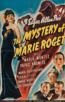 poster El misterio de María Roget&nbsp;&nbsp;(1942)