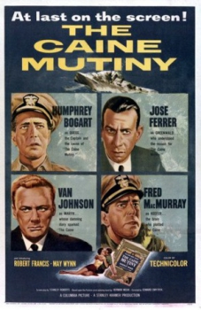 poster El motín del Caine&nbsp;&nbsp;(1954)