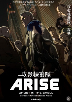 poster Ghost in the Shell Arise - Border 4: Ghost Stands Alone