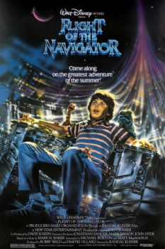 poster El vuelo del navegante&nbsp;&nbsp;(1986)