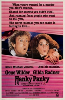 poster Hanky Panky, fuga para dos