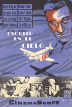 poster Escrito en el cielo&nbsp;&nbsp;(1954)