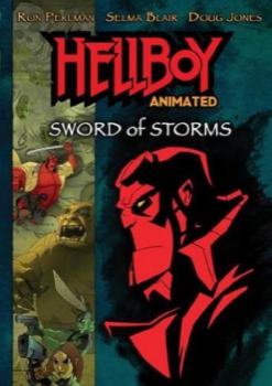 poster Hellboy Animado: La espada de las tormentas
