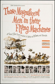 poster Esos intrépidos hombres en sus máquinas voladoras&nbsp;&nbsp;(1965)