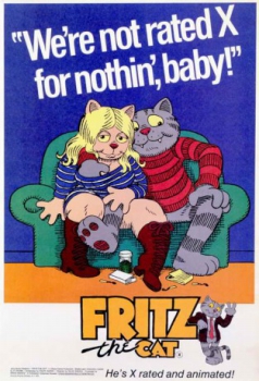 poster Fritz el gato&nbsp;&nbsp;(1972)