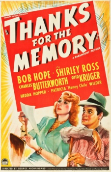 poster Gracias por el recuerdo&nbsp;&nbsp;(1938)