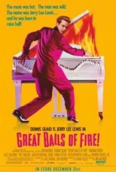 poster Grandes Bolas de fuego!&nbsp;&nbsp;(1989)
