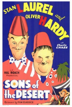 poster Hijos del desierto&nbsp;&nbsp;(1933)