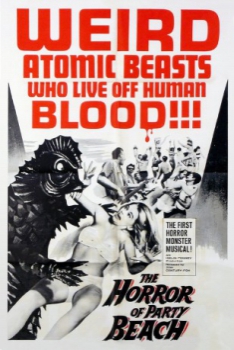 poster Horror en la playa bikini&nbsp;&nbsp;(1964)