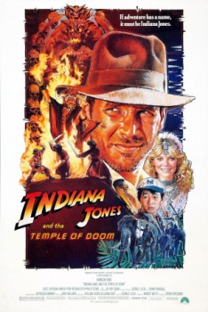 poster Indiana Jones 2: Indiana Jones y el templo de la perdición&nbsp;&nbsp;(1984)
