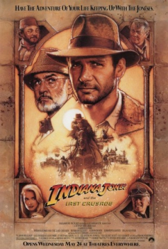 poster Indiana Jones 3: Indiana Jones y la última cruzada&nbsp;&nbsp;(1989)