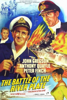 poster La batalla del Río de la Plata&nbsp;&nbsp;(1956)