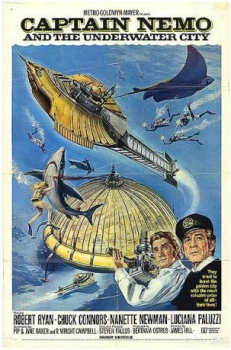 poster La ciudad de oro del capitán Nemo&nbsp;&nbsp;(1969)