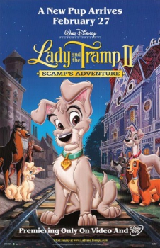 poster La dama y el vagabundo 2: Las aventuras de Scamp&nbsp;&nbsp;(2001)