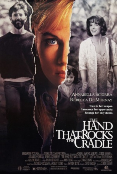 poster La mano que mece la cuna
