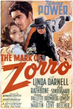poster La marca del Zorro&nbsp;&nbsp;(1940)