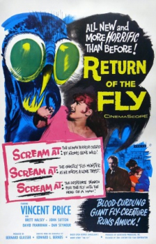 poster El regreso de la mosca&nbsp;&nbsp;(1959)