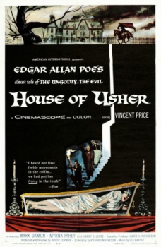 poster La pavorosa casa de Usher&nbsp;&nbsp;(1960)