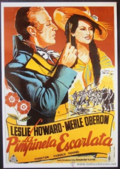 poster La pimpinela escarlata