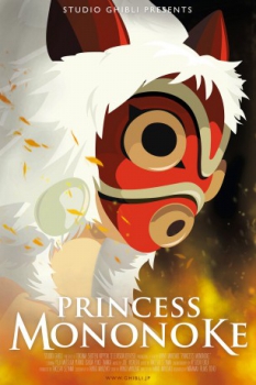 poster La princesa Mononoke&nbsp;&nbsp;(1997)