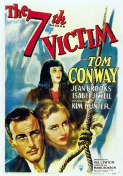 poster La séptima víctima&nbsp;&nbsp;(1943)