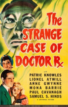 poster La sombra fatídica del doctor Rx&nbsp;&nbsp;(1942)