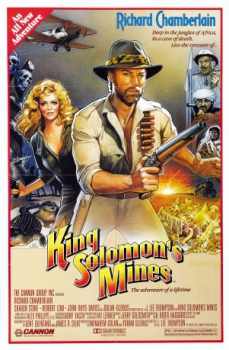 poster Las minas del rey Salomón&nbsp;&nbsp;(1985)
