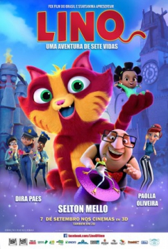 poster Lino una aventura con siete vidas&nbsp;&nbsp;(2017)