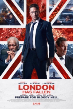 poster Londres bajo fuego&nbsp;&nbsp;(2016)