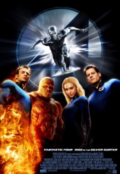 poster Los 4 Fantásticos y Silver Surfer&nbsp;&nbsp;(2007)
