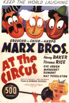 poster Los hermanos Marx en el circo&nbsp;&nbsp;(1939)