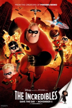 poster Los increíbles&nbsp;&nbsp;(2004)