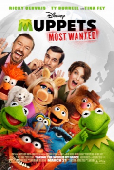 poster Los Muppets 2: Los más buscados&nbsp;&nbsp;(2014)