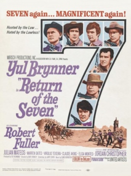 poster Los Siete  magníficos 2: El regreso de los siete magníficos&nbsp;&nbsp;(1966)