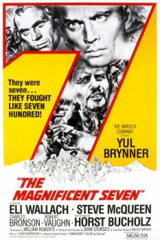 poster Los siete magníficos&nbsp;&nbsp;(1960)